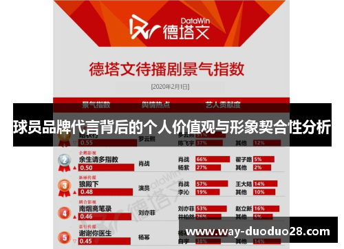 球员品牌代言背后的个人价值观与形象契合性分析