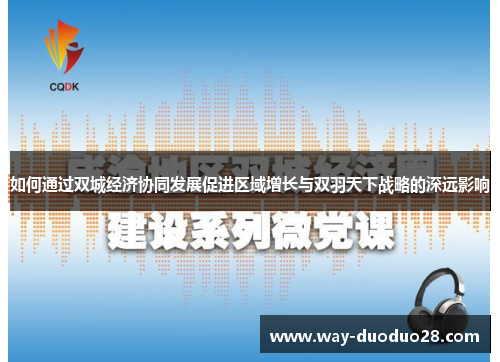 如何通过双城经济协同发展促进区域增长与双羽天下战略的深远影响